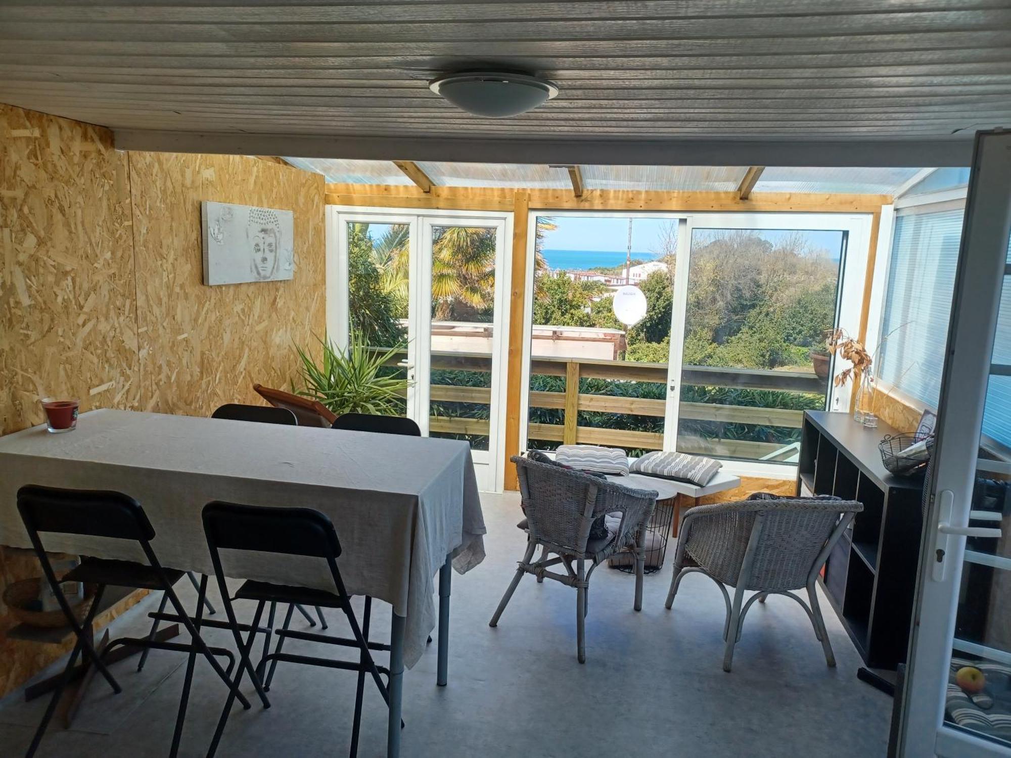 Mobil-Home Vue Ocean/400 M De La Plage A Saint Jean De Luz Eksteriør billede