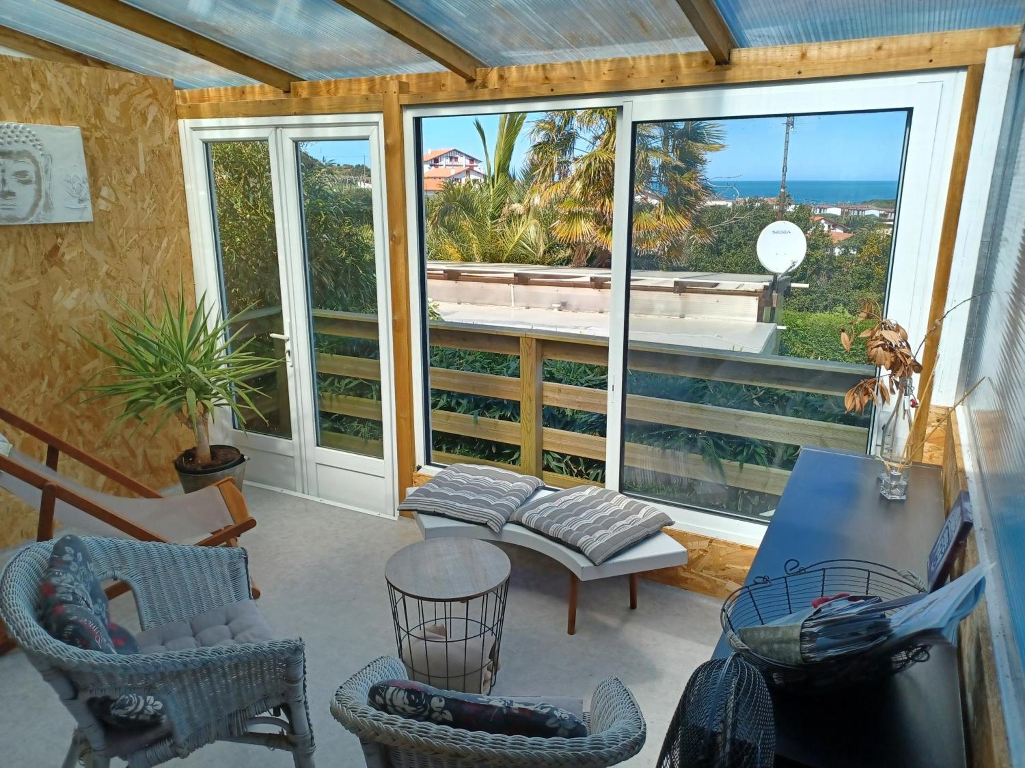 Mobil-Home Vue Ocean/400 M De La Plage A Saint Jean De Luz Eksteriør billede